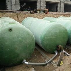 郑州玻璃钢化粪池 消防水罐 玻璃钢沉淀池 润隆专业定制 现货