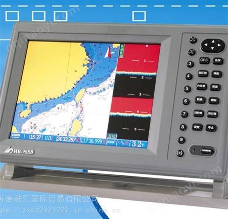 HR988B華潤HR988B多功能彩色漁探 GPS船用導航儀一體機