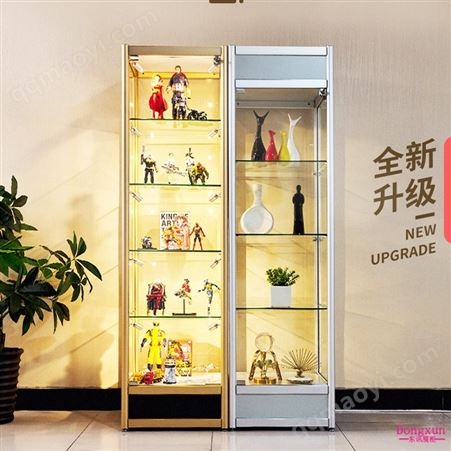 手办玻璃展示柜透明乐高模型展示柜商家用玻璃柜子产饰品陈列展柜玩具展示柜定制厂家