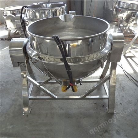 根据用户需求定做山东辉奥 燃气加热保温带搅拌蒸煮锅 黏玉米粽子蒸煮夹层锅