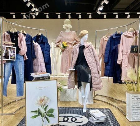 琢盈2021 秋冬服飾 專柜品牌折扣女裝直播供應鏈貨源