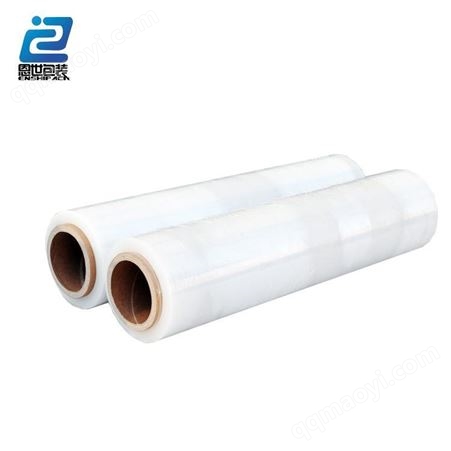 打包膜缠绕膜 透明薄膜缠绕膜 工业用pe拉伸缠绕膜 包装定制