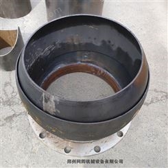 水泥螺旋輸送機進料口組件 萬向球 萬向接頭 活節 喇叭口 法蘭盤 粉煤灰絞龍配件