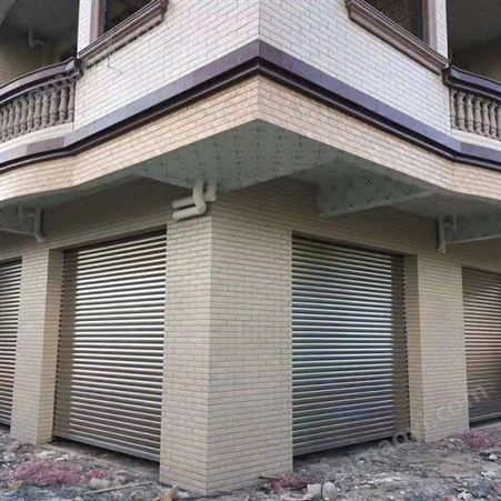 不銹鋼卷簾門 黑古銅車庫門 防火卷閘門系列