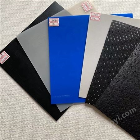 100m柔韧性好HDPE土工膜 乐通材料  养猪场用防渗膜支持定制