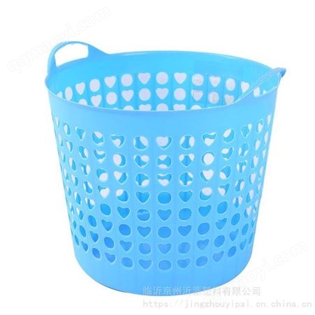 爱心混批/梅花混批厂家供应收纳篮 宿舍卧室厕所脏衣物收纳篮 玩具书本镂空收纳筐