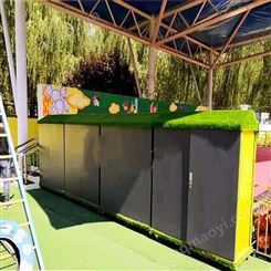 可拆卸防雨教具储物柜幼儿园多彩涂鸦柜T-1509型玩具积木玩具柜