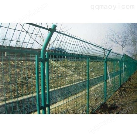 无希望墨绿色铁路安全铁丝网护栏 铁路桥下金属网片 铁路防护网